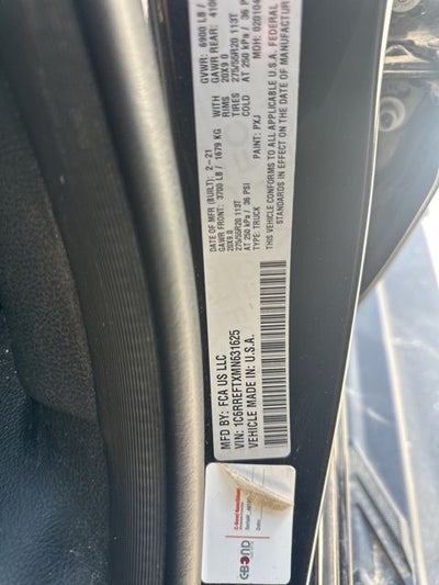 2021 RAM 1500 Big Horn/Lone Star