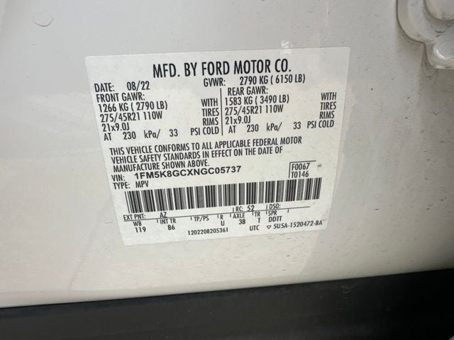 2022 Ford Explorer ST