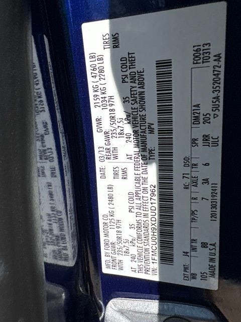 2013 Ford Escape SEL