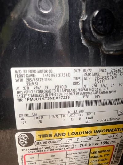 2022 Ford Expedition Limited