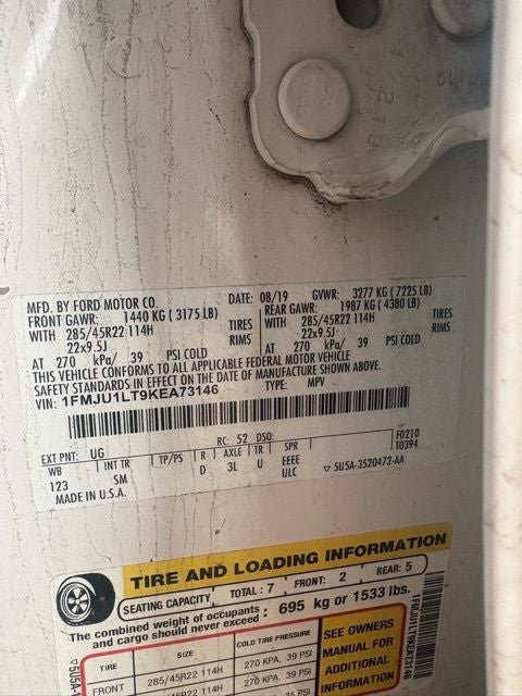 2019 Ford Expedition Platinum