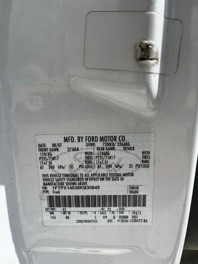 2008 Ford F-150 Base