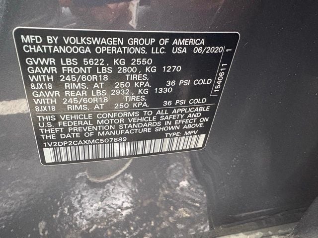 2021 Volkswagen Atlas 2.0T SE