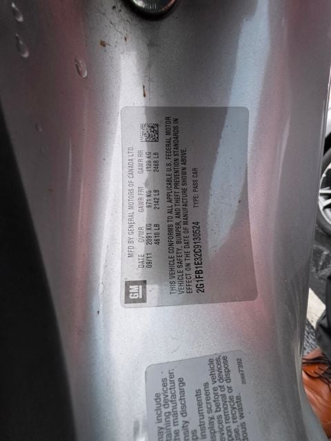 2012 Chevrolet Camaro 1LT