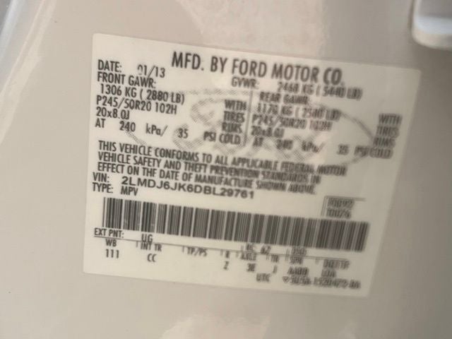 2013 Lincoln MKX Base