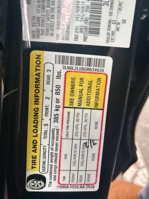 2016 Lincoln MKZ Hybrid