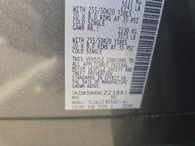 2024 Nissan Pathfinder Platinum