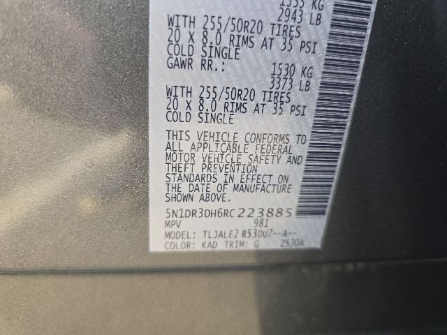 2024 Nissan Pathfinder Platinum