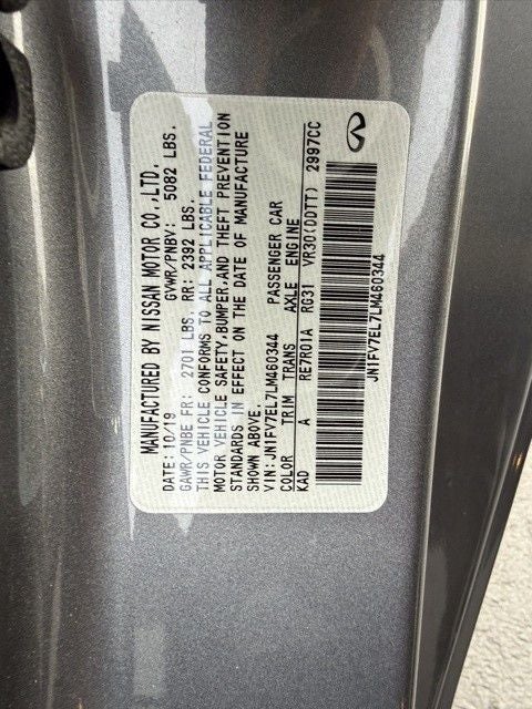 2020 INFINITI Q60 Red Sport 400