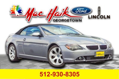 2004 BMW 6 Series 645Ci