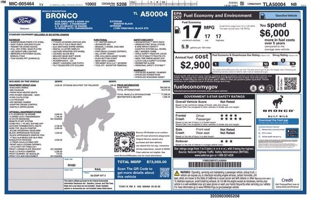 2026 Ford Bronco Badlands®