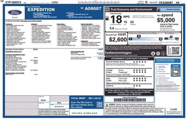 2027 Ford Expedition Tremor®