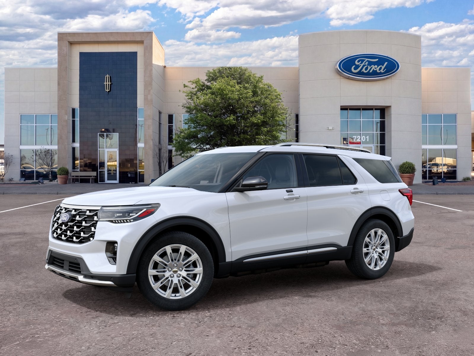 2027 Ford Explorer 4-Door 4DR 4WD PLTNM