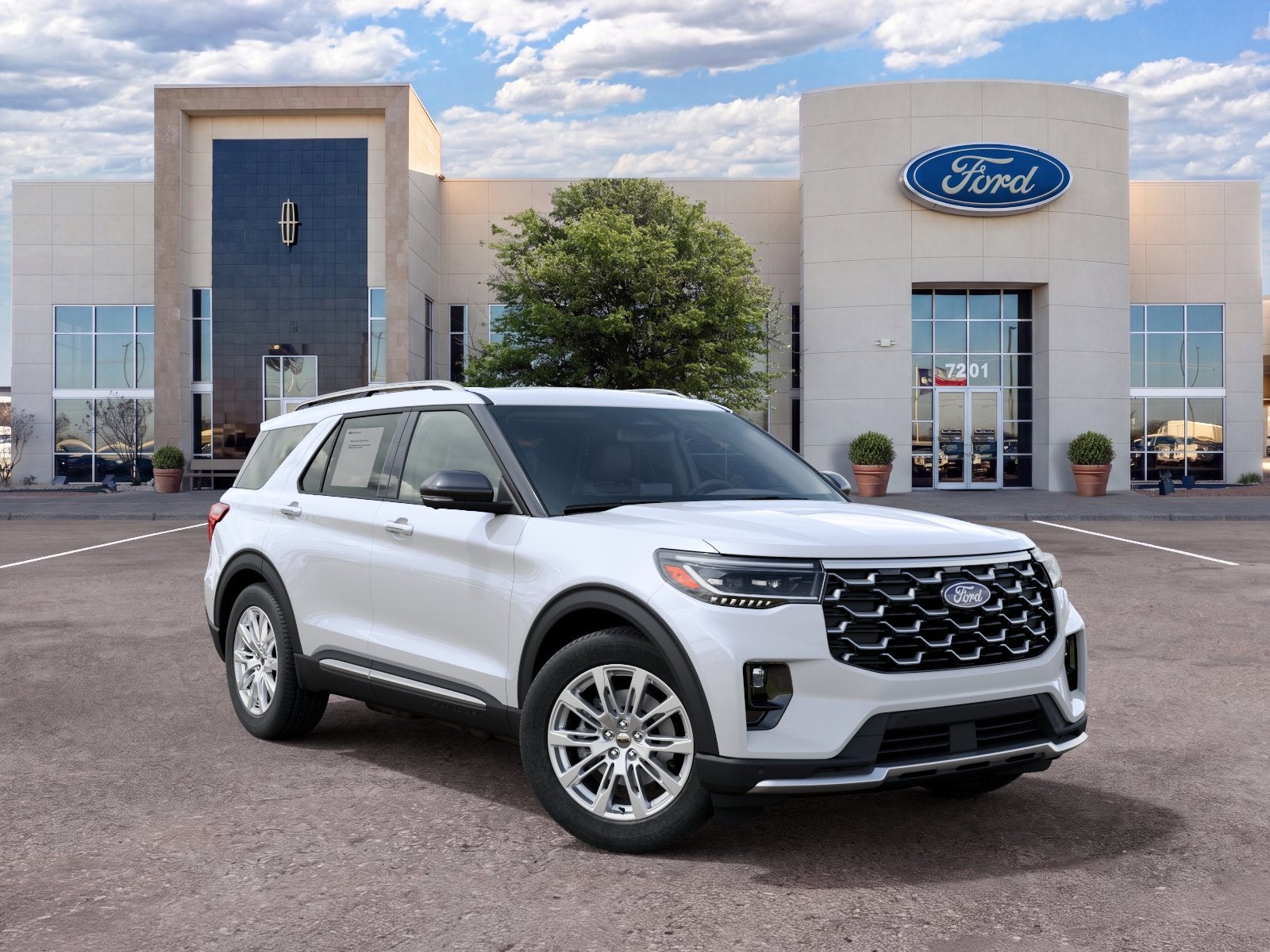 2027 Ford Explorer 4-Door 4DR 4WD PLTNM