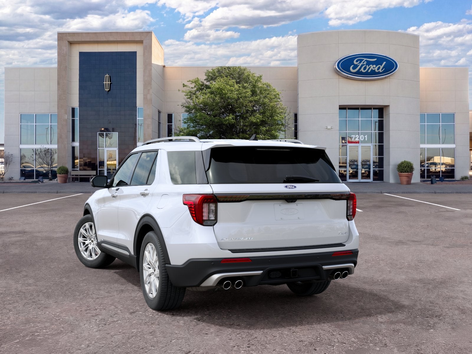 2027 Ford Explorer 4-Door 4DR 4WD PLTNM