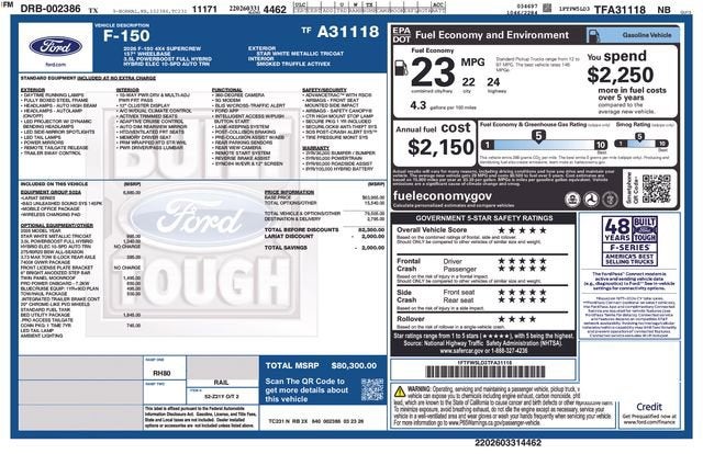 2026 Ford F-150 Lariat®