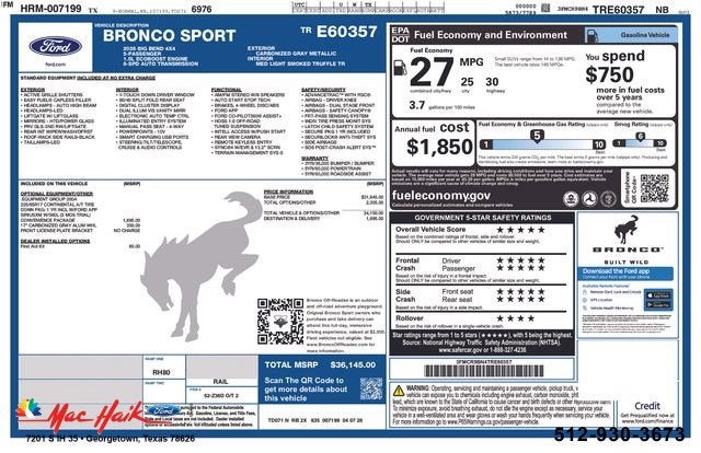 2026 Ford Bronco Sport Big Bend®
