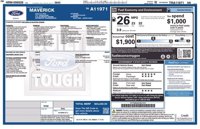2026 Ford Maverick XLT