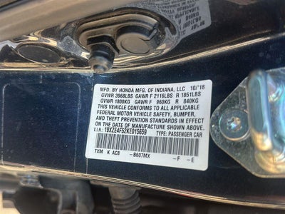 2019 Honda Insight EX