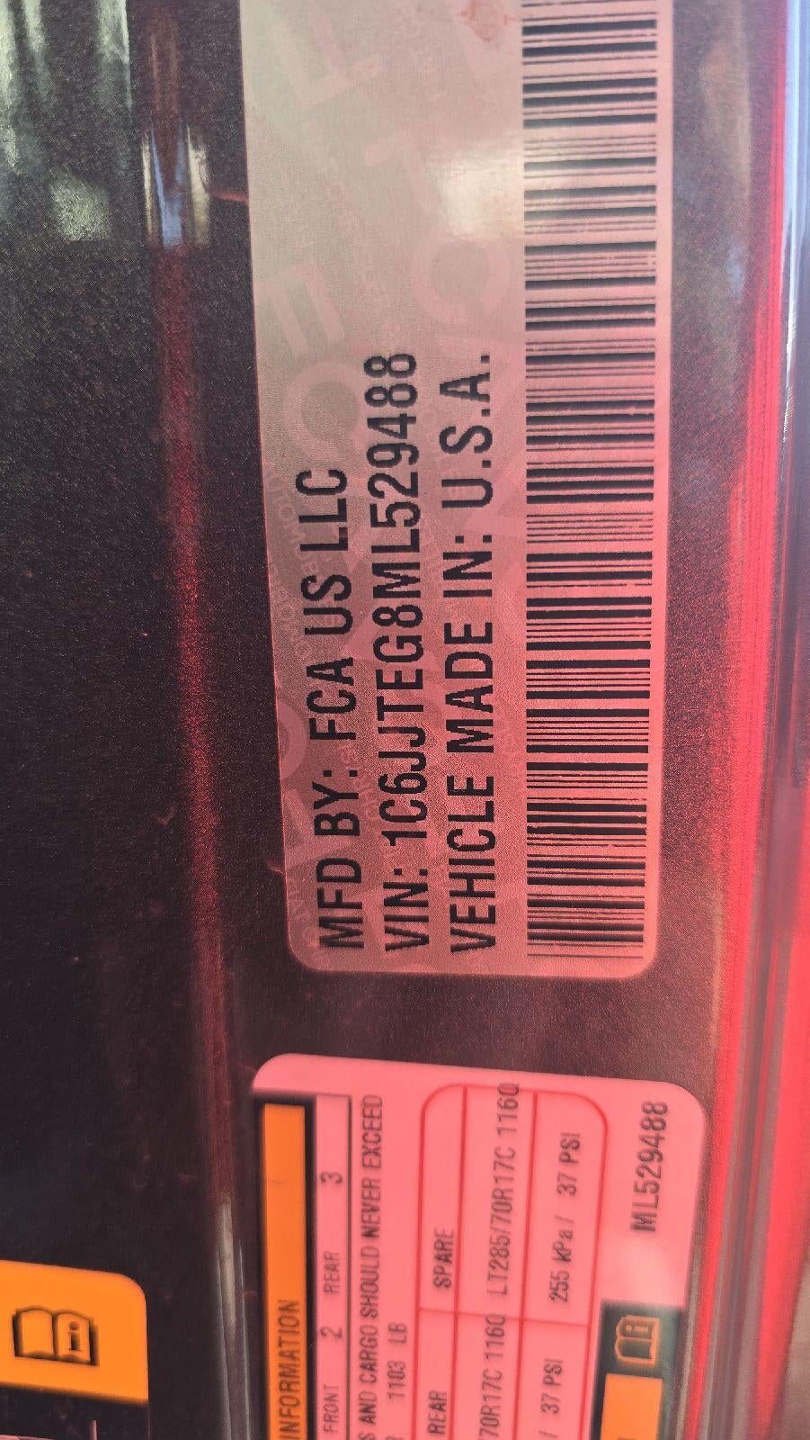 2021 Jeep Gladiator Mojave