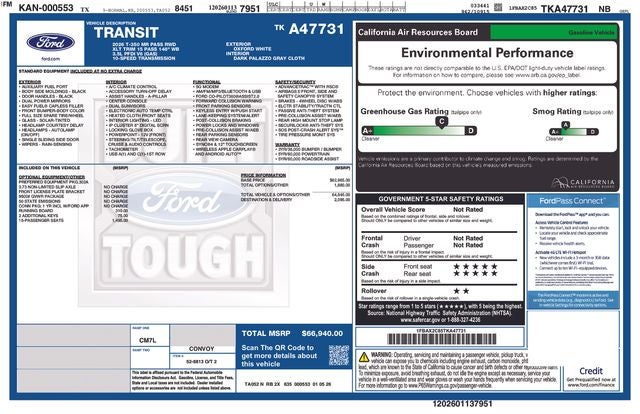 2026 Ford Transit-350 XLT
