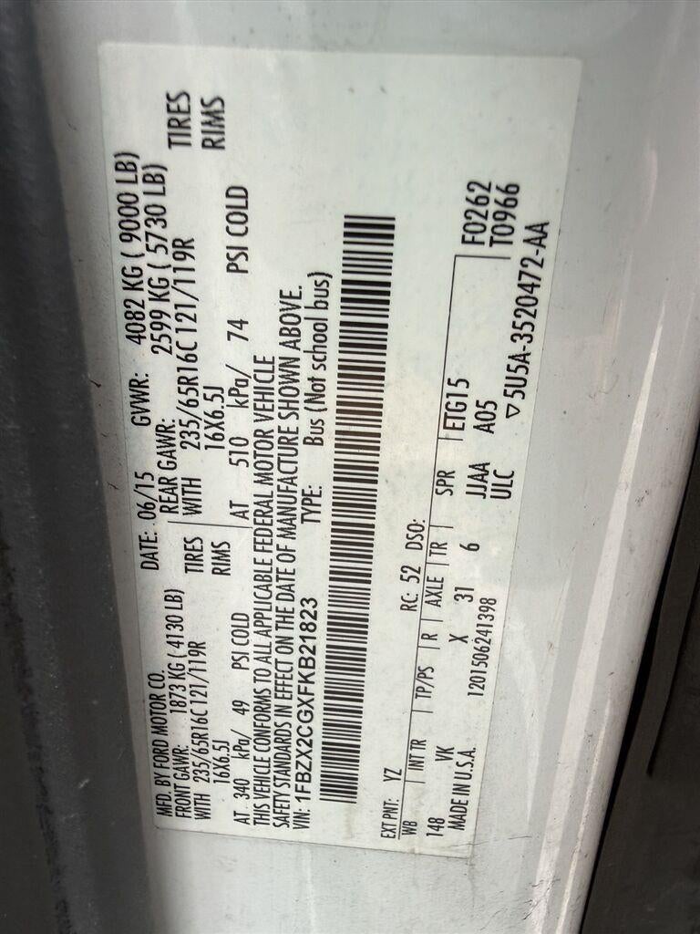 2015 Ford Transit Wagon XL