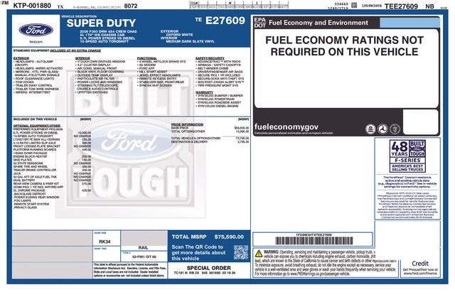 2026 Ford F-350SD XL DRW