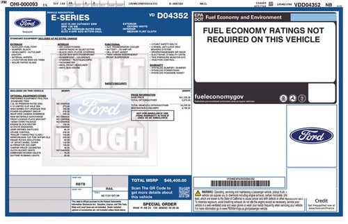 2027 Ford E-350SD Base Cutaway