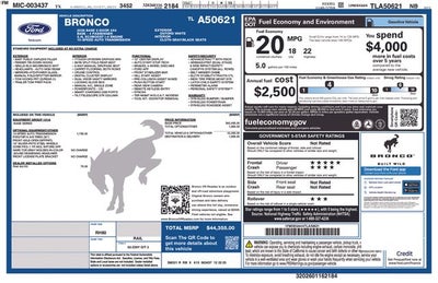2026 Ford Bronco Base