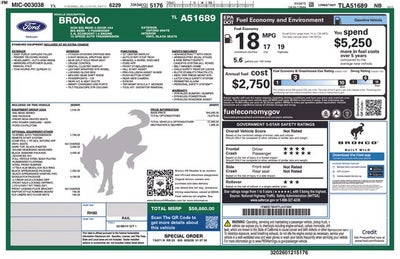 2026 Ford Bronco Big Bend IN-SERVICE FCTP