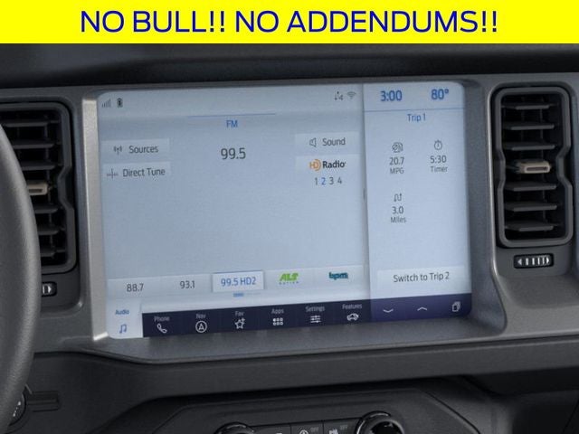 2025 Ford Bronco Badlands IN-SERVICE FCTP