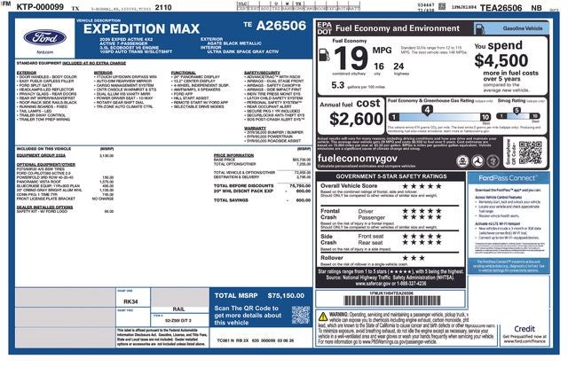 2026 Ford Expedition Max Active