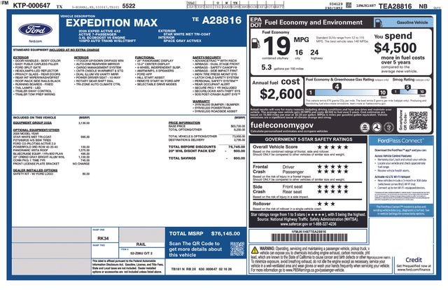 2026 Ford Expedition Max Active