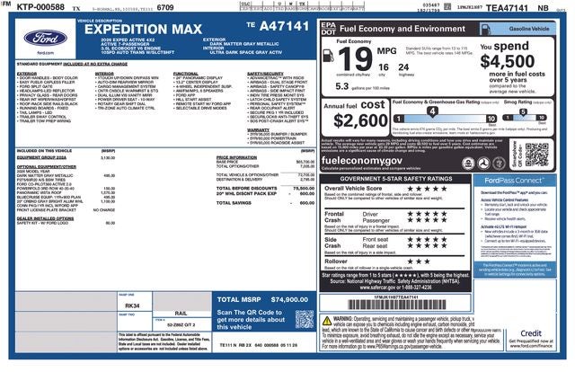 2026 Ford Expedition Max Active