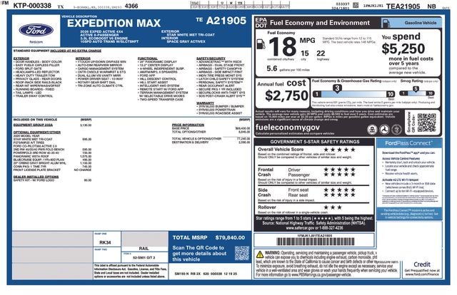 2026 Ford Expedition Max Active