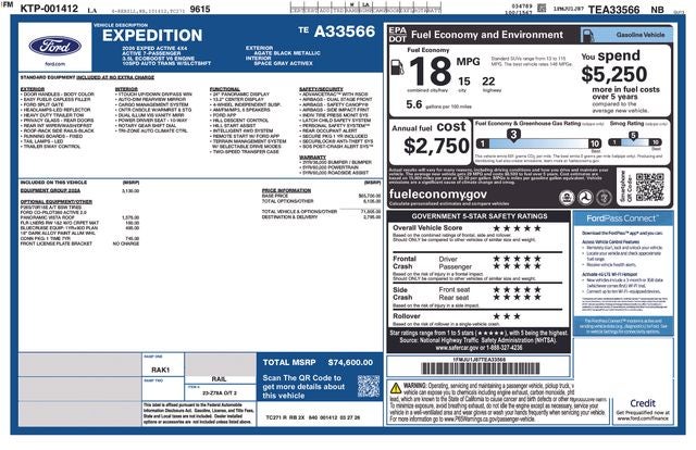 2026 Ford Expedition Active