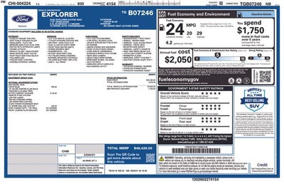 2026 Ford Explorer Active IN-SERVICE FCTP
