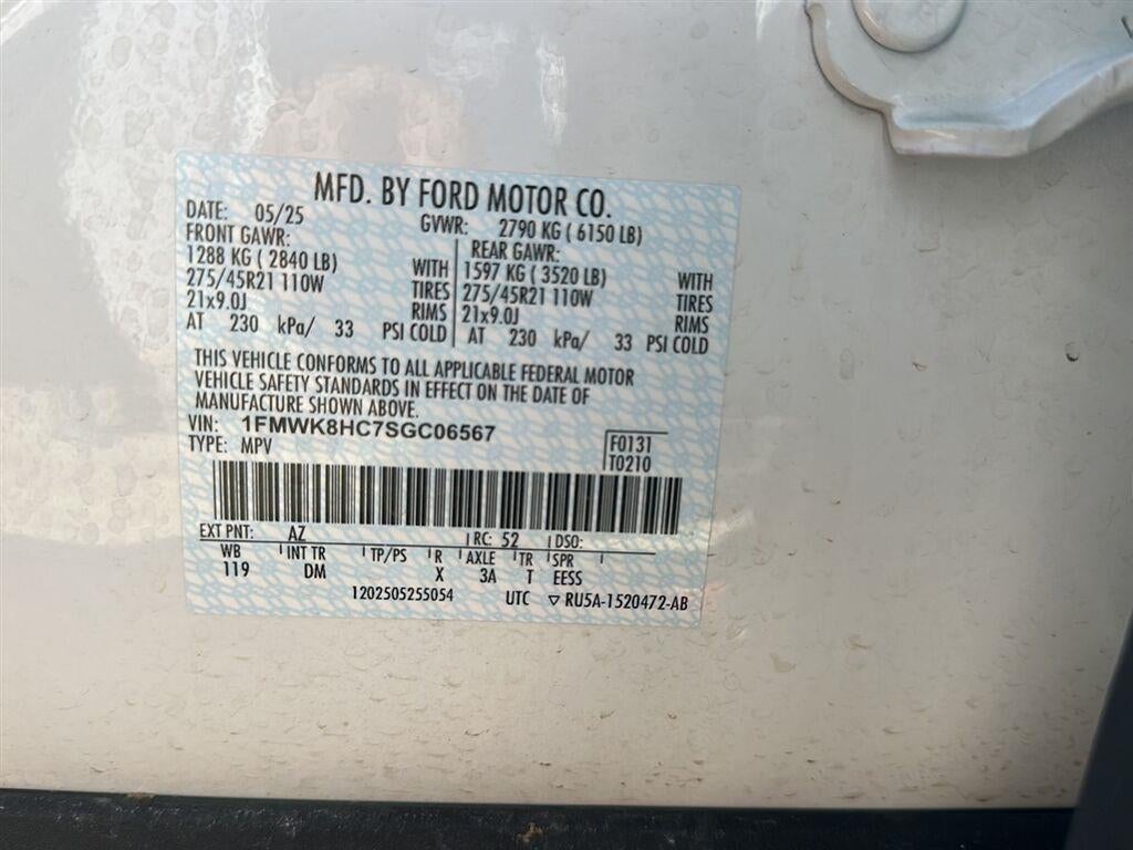 2025 Ford EXPLORER PLAT