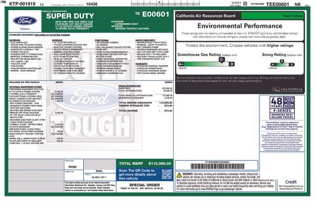 2026 Ford F-250SD Platinum