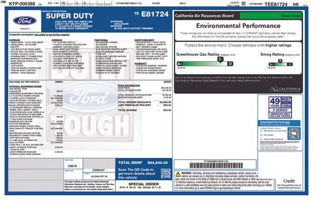 2026 Ford F-250SD Lariat
