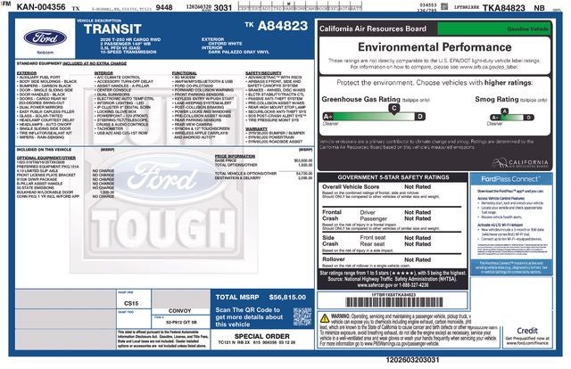 2026 Ford Transit-250 Base