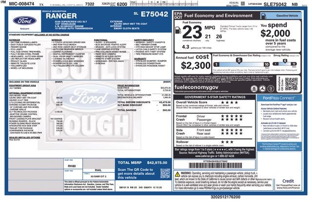 2025 Ford Ranger XLT