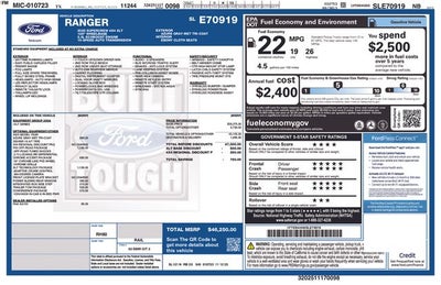 2025 Ford Ranger XLT IN-SERVICE FCTP