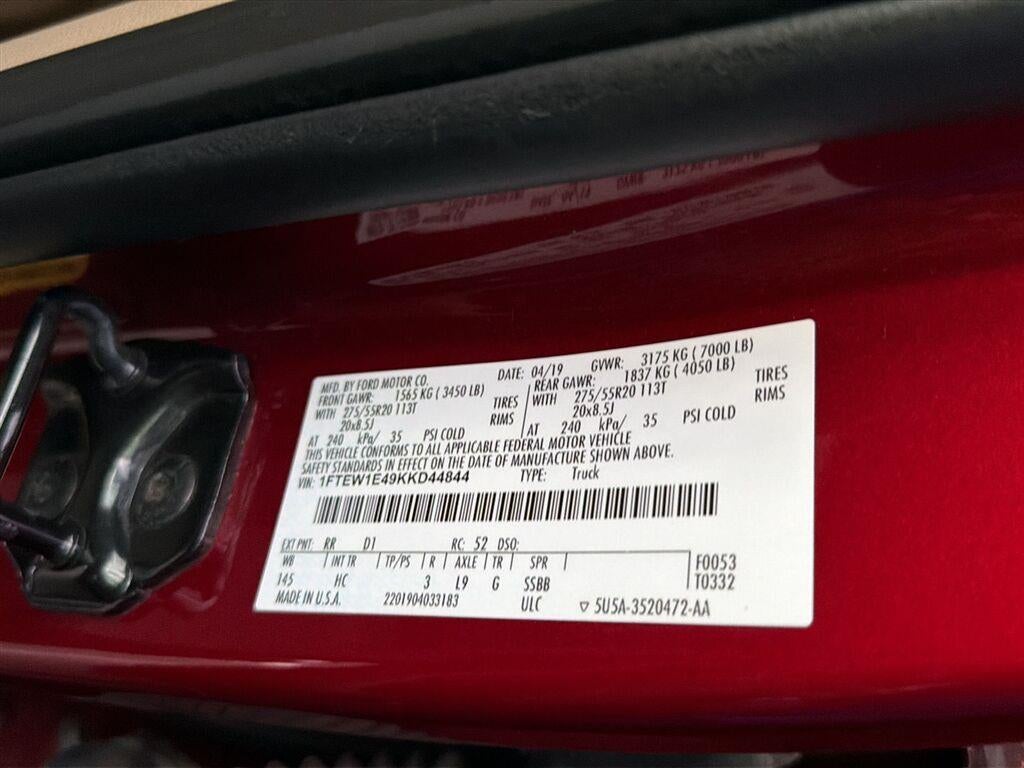 2019 Ford F-150 LARIAT