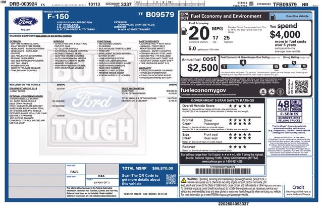 2026 Ford F-150 Lariat
