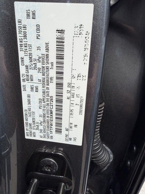2021 Ford F-150 XLT