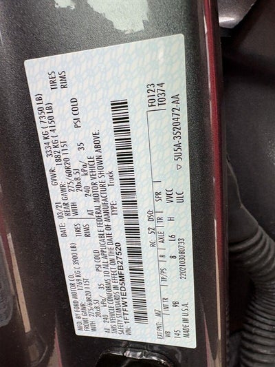 2021 Ford F-150 Platinum