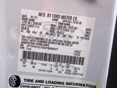 2013 Ford F-150 FX4