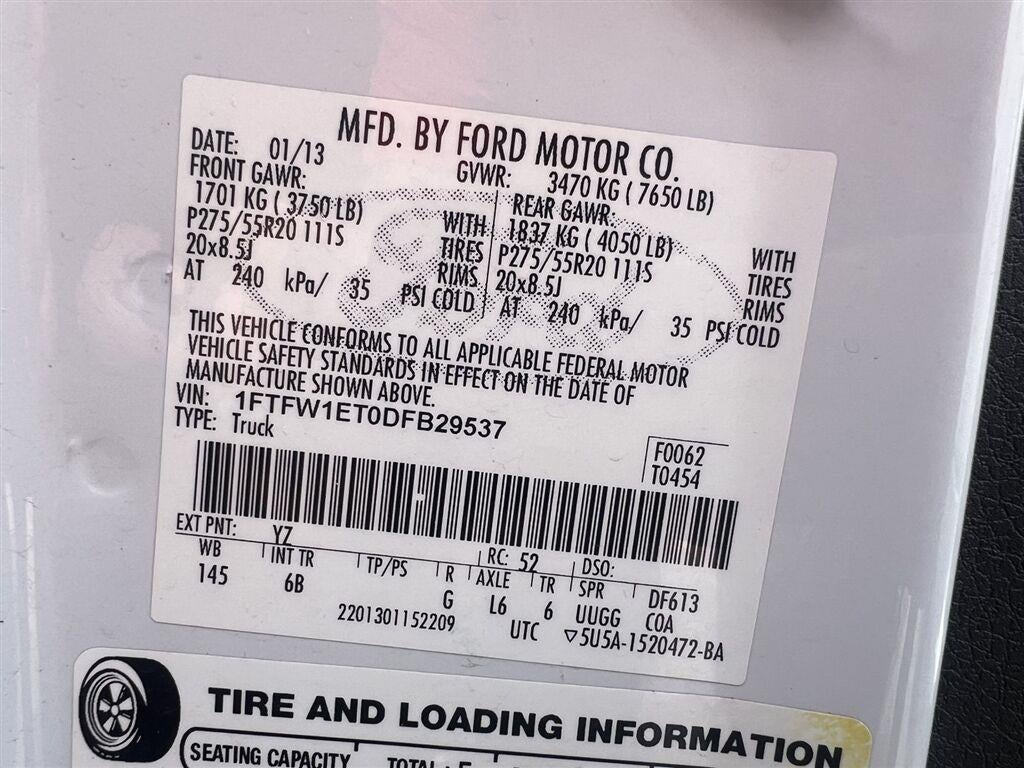 2013 Ford F-150 FX4