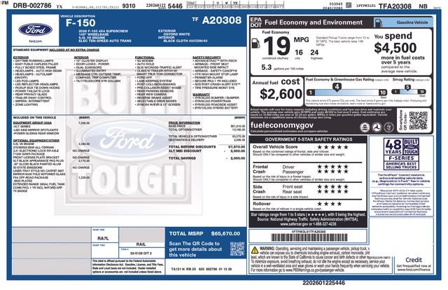 2026 Ford F-150 XLT IN-SERVICE FCTP